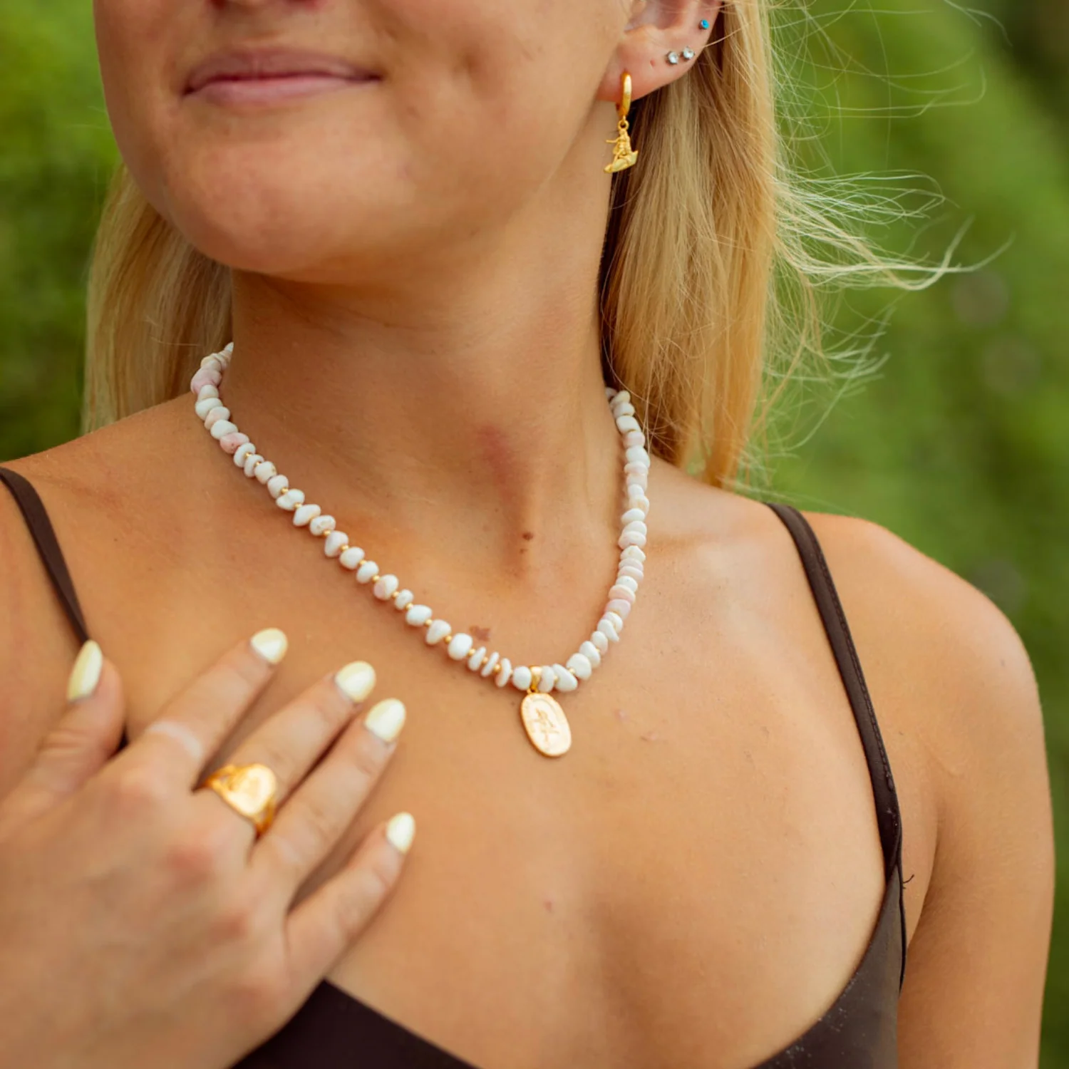 Our Lady of the Waves Beaded Necklace - Image 6