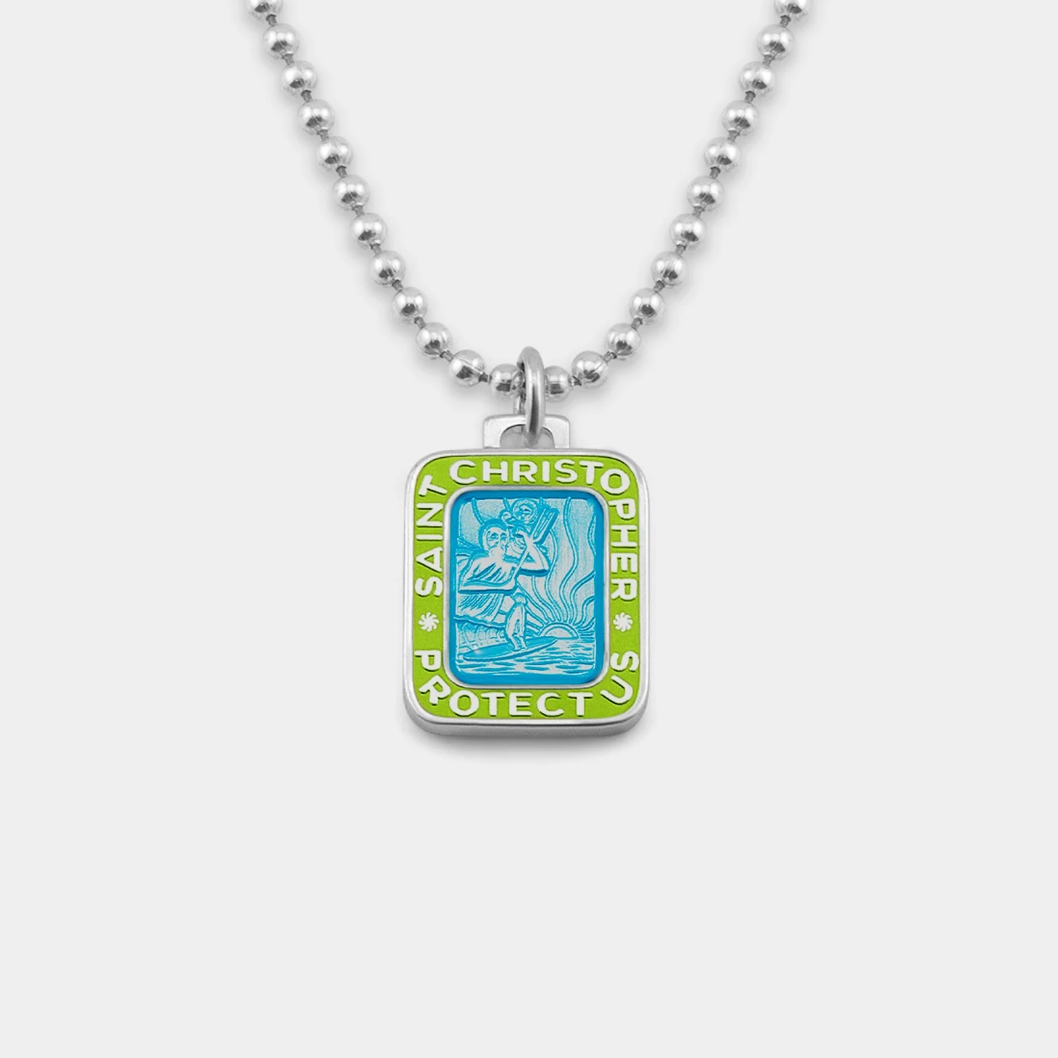 St. Christopher Surf Necklaces