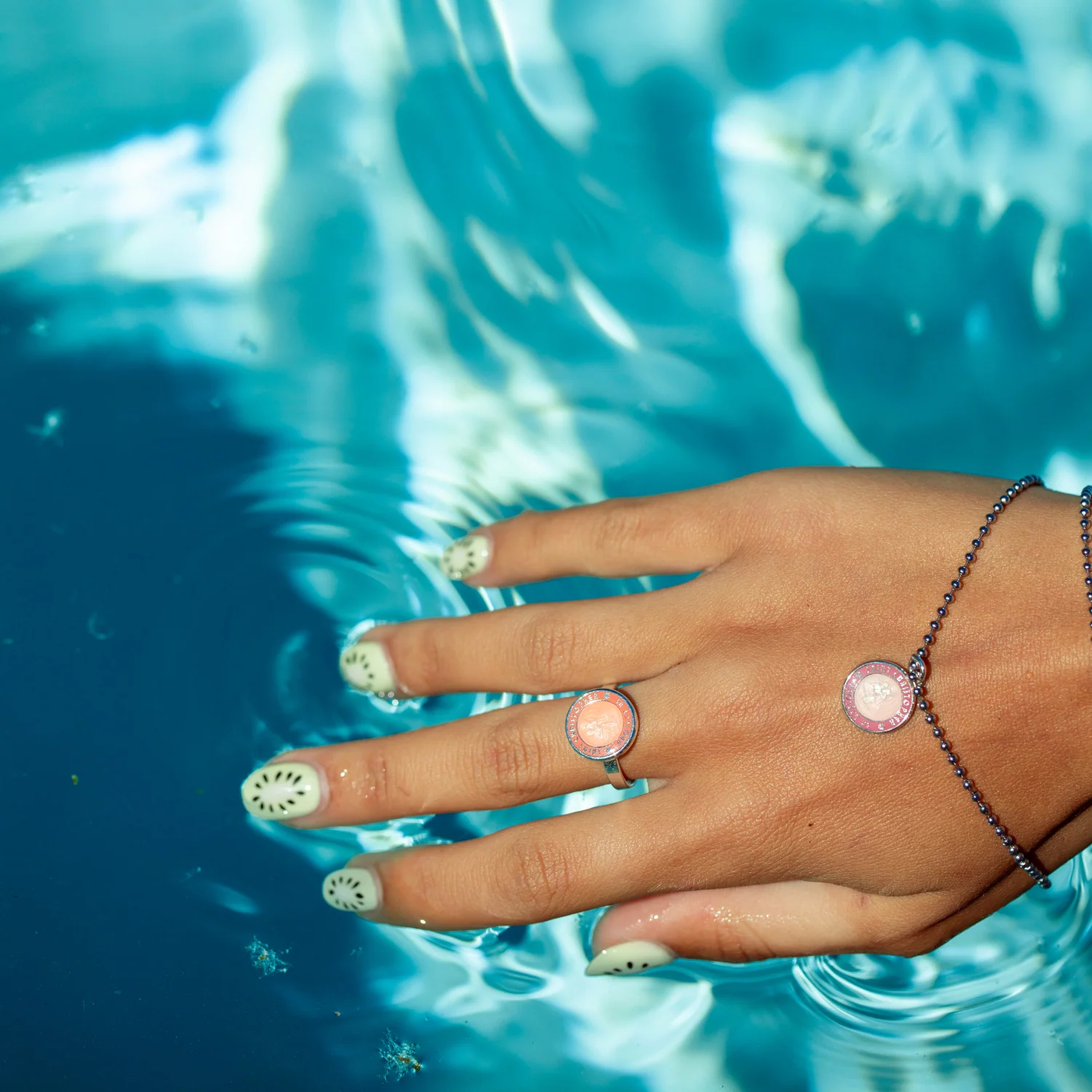 St. Christopher Ring - Guava / Guava - Image 2